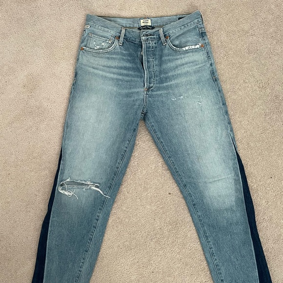 Citizens of Humanity Liya High Rise Classic Fit Crop - Picture 2 of 9